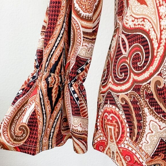 🍋 Chico’s • 3/4 Sleeve Boho Top - Picture 3 of 13